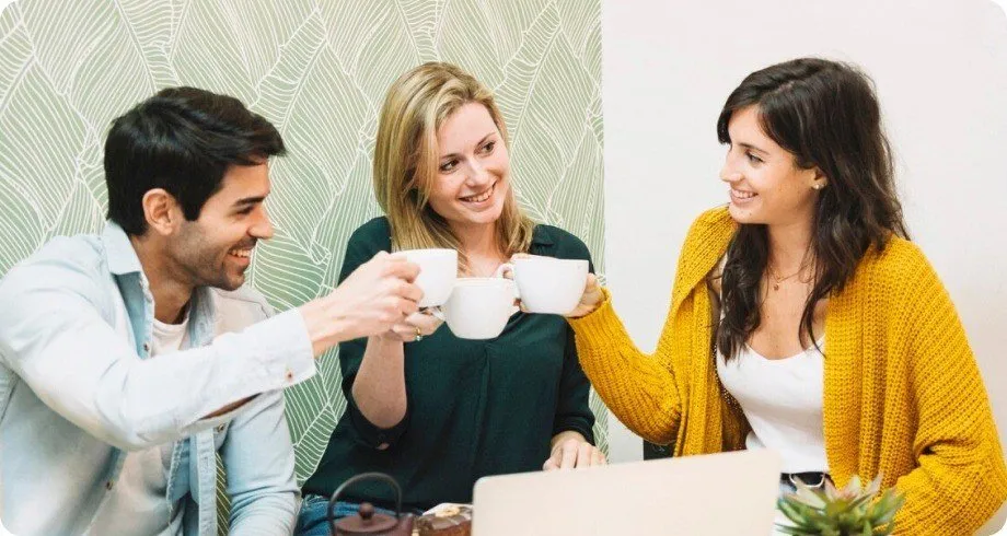 Digital Tactics team collaborating on a project